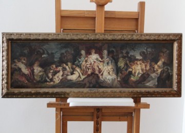 Alegorie hojnosti - Stav před restaurováním - Atelier dell' Arte s.r.o.