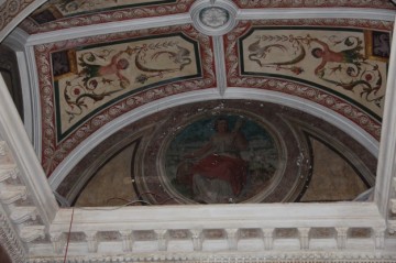 Alegorie Osudu, Vídeň, Palais Stiassny, autor Josef Frank, 1873 - Stav před restaurováním