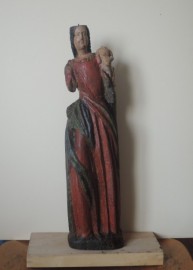 Plastika Madonky, 19.století, soukromá sbírka - po restaurování - Atelier dell' Arte s.r.o.