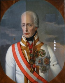 Podobizna Císaře Františka Josefa - Snímání ztmavlého laku - Atelier dell' Arte s.r.o.