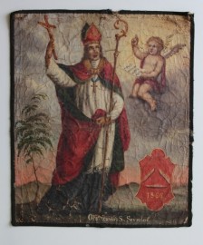 Prapor čalouníků - Stav před restaurováním - Atelier dell' Arte s.r.o.