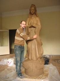 Model sochy Panny Marie - Atelier dell' Arte s.r.o.